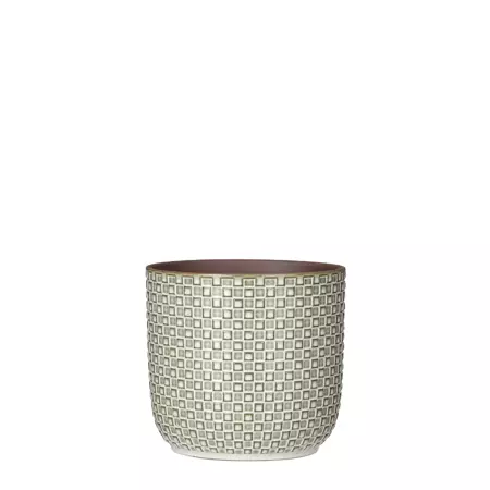 Daan d17h16cm wit