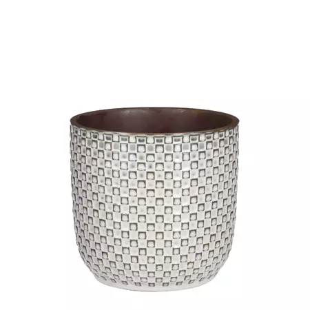 Daan d19h17.5cm wit