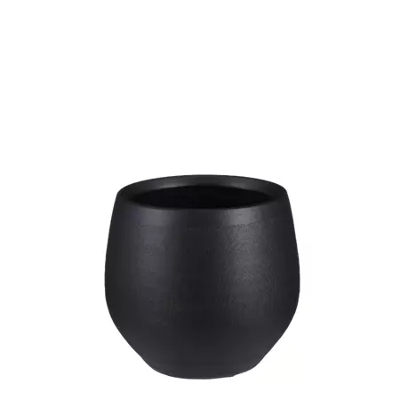 Douro d23h20cm mat zwart