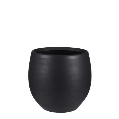 Douro d26h23cm mat zwart