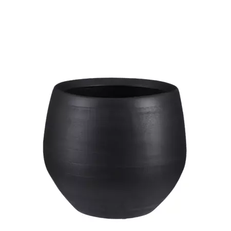 Douro d29h25cm mat zwart