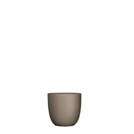 Tusca d10h9cm taupe mat
