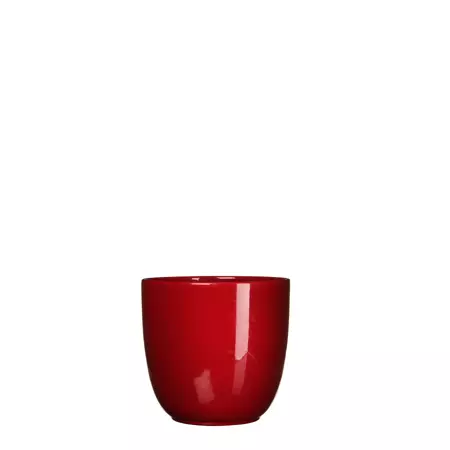 Tusca d12h11cm d.rood glans