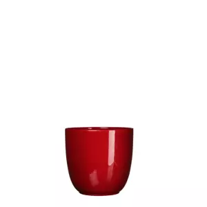 Tusca d12h11cm d.rood glans