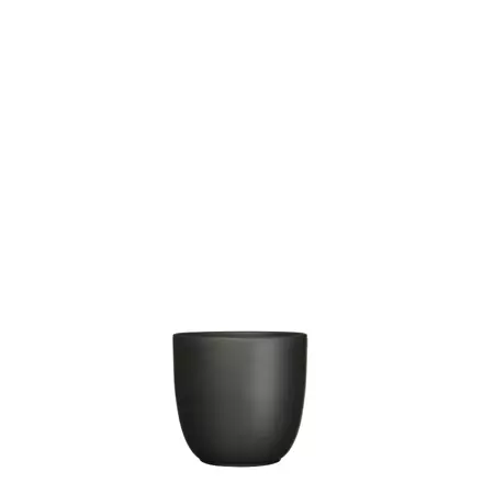 Tusca d12h11cm zwart mat