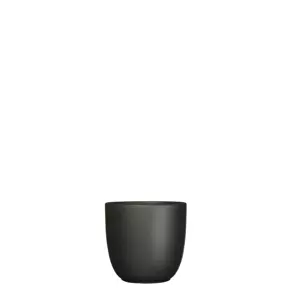 Tusca d12h11cm zwart mat