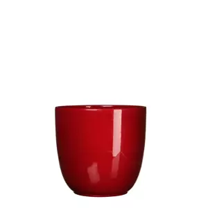 Tusca d17h16cm d.rood glans