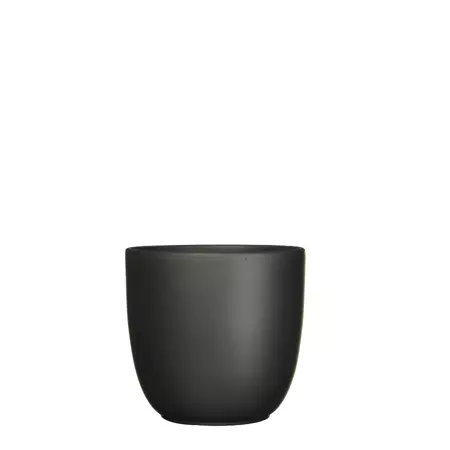 Tusca d19.5h18.5cm zwart mat
