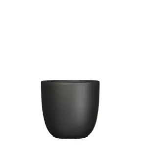 Tusca d19.5h18.5cm zwart mat