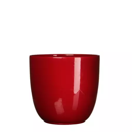 Tusca d22.5h20cm d.rood glans