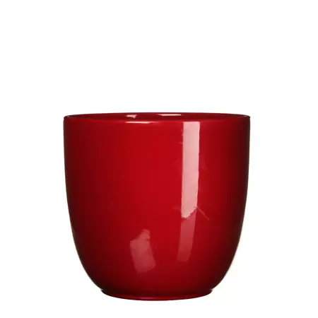 Tusca d25h23cm d.rood glans
