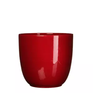 Tusca d25h23cm d.rood glans