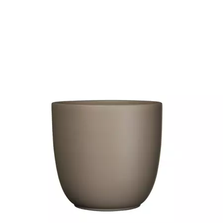 Tusca d25h23cm taupe mat