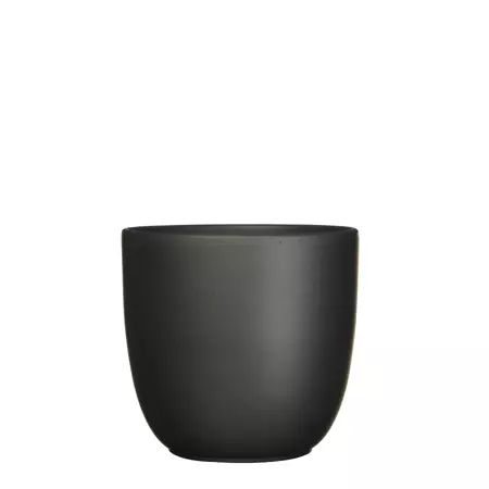 Tusca d25h23cm zwart mat