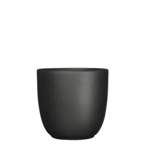 Tusca d25h23cm zwart mat