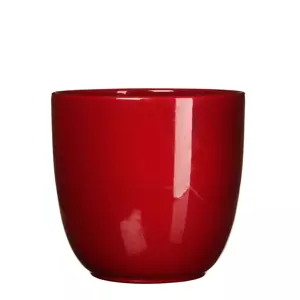 Tusca d28h25cm d.rood glans