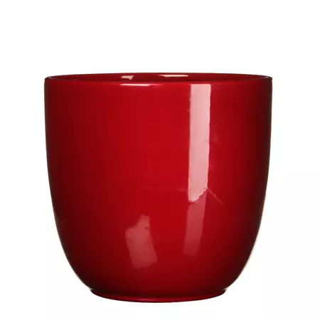 Tusca d31h28.5cm d.rood glans