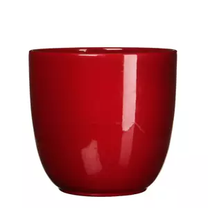 Tusca d31h28.5cm d.rood glans