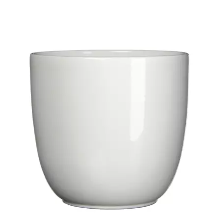 Tusca d31h28.5cm wit glans