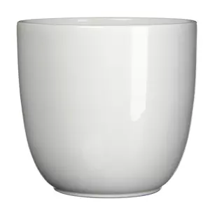Tusca d39h34.5cm wit glans