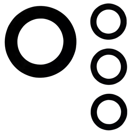 Rubberringenset  3st 1 inch