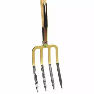 Spitvork zwaar 4 tands h85cm - afbeelding 2