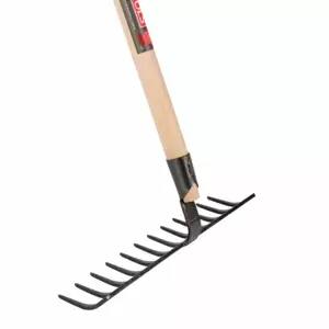 Tuinhark gesmeed 12 tands 160cm steel - afbeelding 1