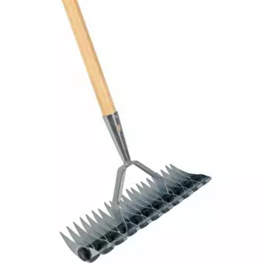Verticuteerhark verzinkt 160cm steel - afbeelding 2