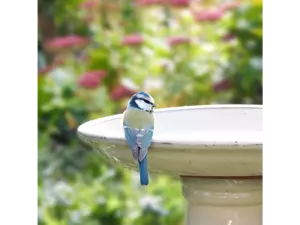 Vogelbad crème op voet - afbeelding 3